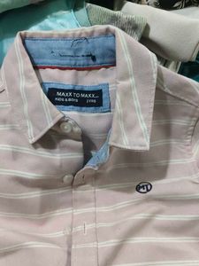 Boys Striped Shirt and Jeans Set