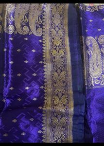 Banarasi pure Silk Saree with unstitched blouse