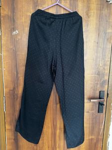 H&amp;M Black Patterned Pants