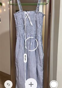 Striped Smocked Sundress