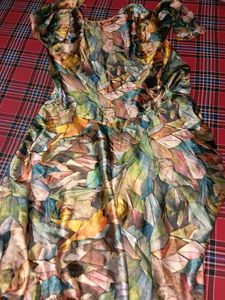 Chic Yellow Dhoti Suit with Floral Jacket
