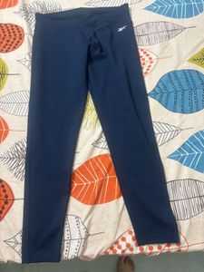 Navy Blue Reebok Leggings