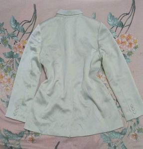 white blazer