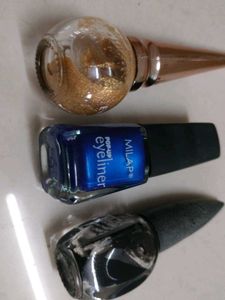 combo lipstick and eye liners