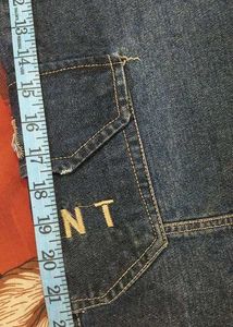 Men's Baggy Black Jeans