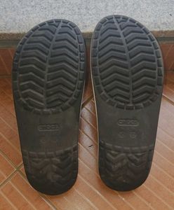 Crocs Black Slides
