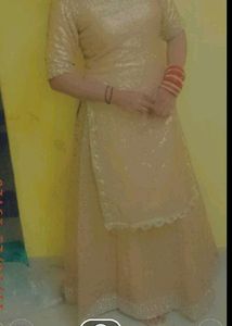 Golden Graceful Sharara Sets