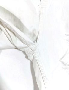 White Distressed Jeans For Women