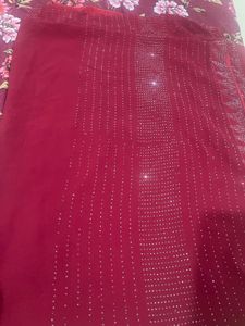 Stunning Sequin Saree