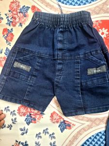 Cute Denim Shorts &amp; Jeans Set