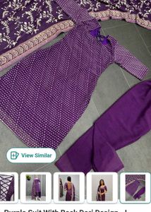 Elegant Maroon Polka Dot Kurta Set