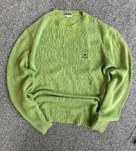100% og giordano Green Textured Knit Sweater
