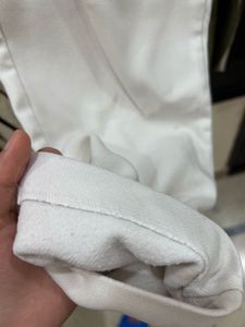 white straight Leg Pants