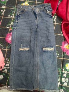 Ripped Denim Jeans