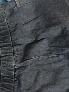 denim skirt knee length
