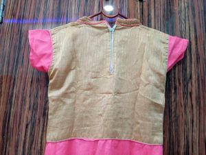 Beautiful Pink Net Ethnic Gown
