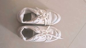 White Chunky Sneakers