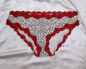 Leopard Print Lace Panty