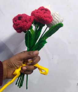 Combo Of Crochet Flowers