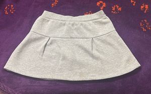 Grey Mini Skirt