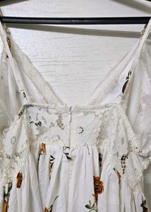 Floral Lace Maxi Dress