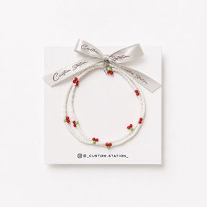 handmade Cute fruits Beaded Necklace