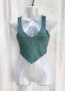 Edgy Cut-Out Crop Top