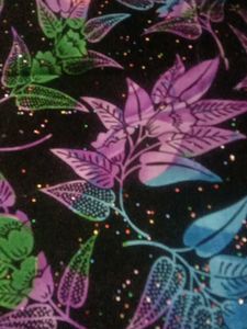 Floral Fabric Piece