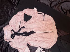 mango-  chic shirt with bow