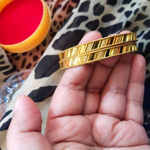new  gold plated bangles