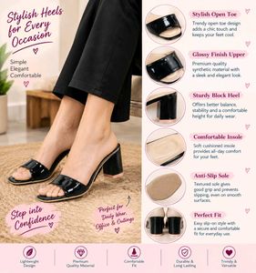 Black  party wear Heels