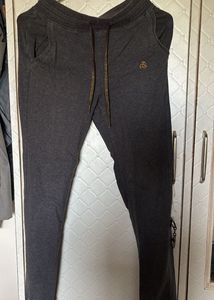 Dark Grey Joggers with Drawstring