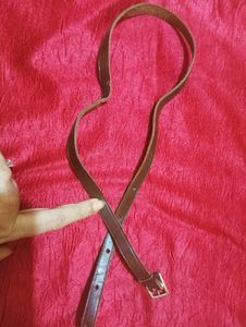 5 Vintage Leather Belts