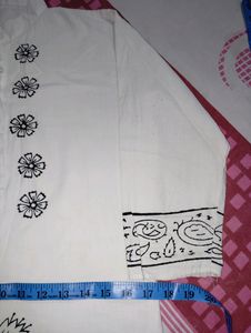 White Kurti