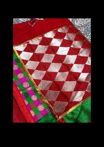 Elegant Red Silk Saree