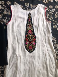 New Semi Stitched Velvet Embroidery Work