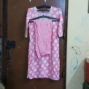 combo of 5 mixed size kurti pant set