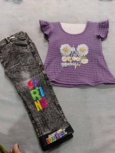 New Cute Girls Outfit - Top &amp; Pants