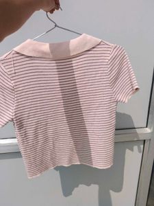 Striped Polo T-Shirt