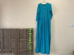 Beautiful Teal Anarkali Gown