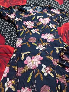 Floral Print Midi Dress