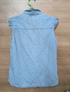 Cute Denim Top