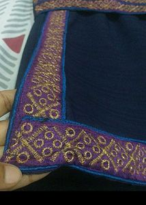 Disainer Saree With Designer Blouse
