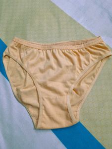 Comfortable Yellow Bra &amp; Panty Set