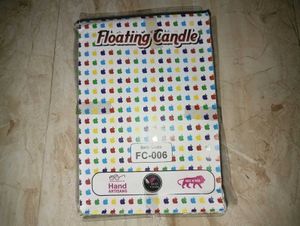 Flower Shaped Floating Candles Set
