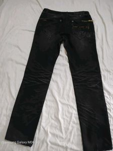 Stylish Black Denim Jeans