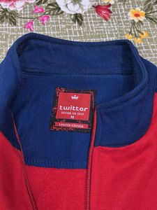 Men's Red &amp; Blue Track Jacket