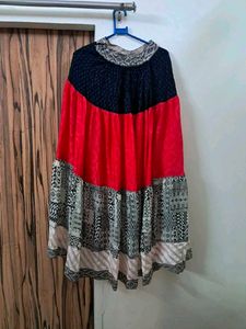 BOHO TIERED SKIRT ₹500 SALE