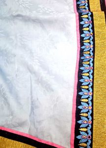 Stunning Blue Ombre Saree with three color