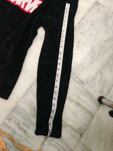Marvel Black Fuzzy Sweatshirt